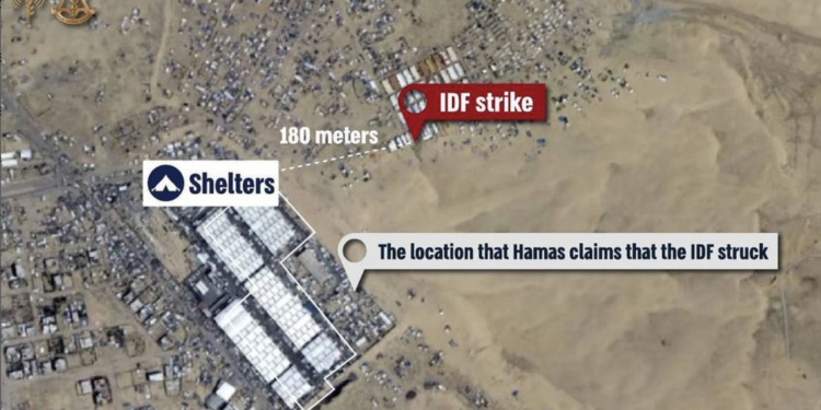 IDF Suspects Flammable Materials Set Fire in Rafah