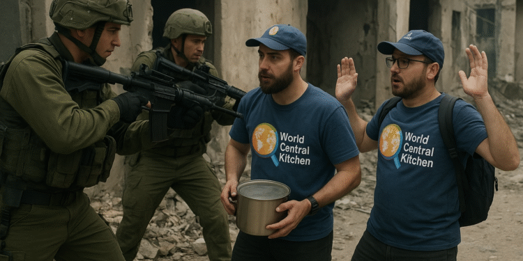 Militants Disguised as World Central Kitchen Staff Killed in Gaza; Spain Evacuates Children, Aid Airdrops Continue