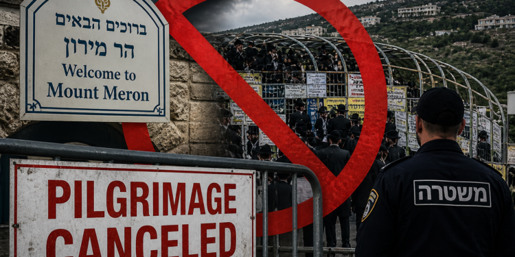 Israel Cancels Annual Lag Ba’Omer Pilgrimage at Mount Meron